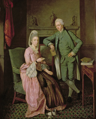 Conversation Piece by Benjamin Wilson - print