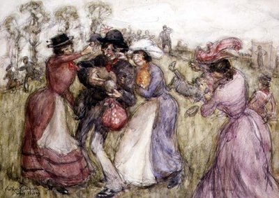 'Appy 'Ampstead, 1913 by Arthur Rackham - print