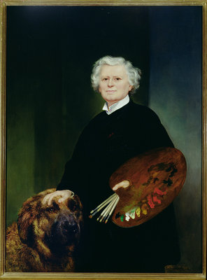 Portrait of Rosa Bonheur by Madame Consuelo-Fould - print