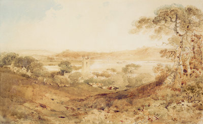 Kirkthorpe, Yorkshire, 1804 by John Sell Cotman - print