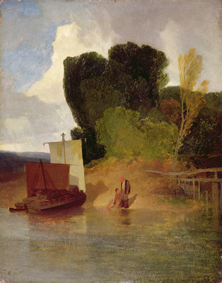 On the River Yare by John Sell Cotman - print