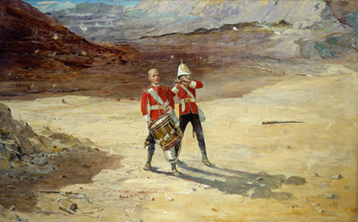 The Drums of the Fore and Aft, 1895 by Edward Matthew Hale - print