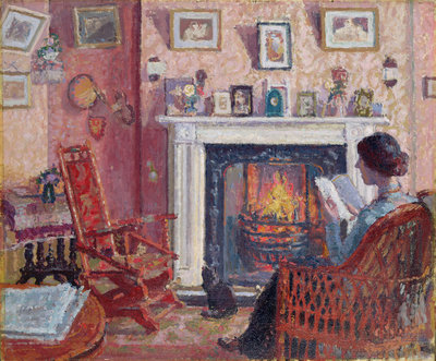 Interior, 31 Mornington Crescent by Spencer Frederick Gore - print