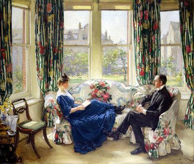 The Morning Room, c.1907 by Sir Walter Russell - print