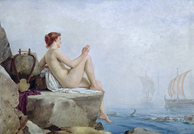 The Siren, 1888 by Edward Armitage - print
