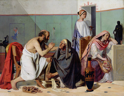 The Return of Ulysses, 1840/53 by Edward Armitage - print