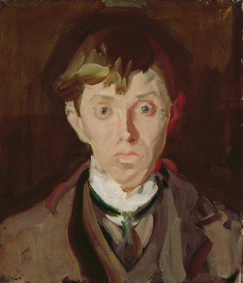 Portrait of Spencer Frederick Gore by Harold Gilman - print