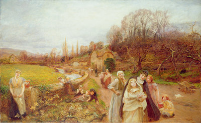 Back to Life, 1895 by Sir Hubert von Herkomer - print