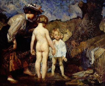 The Pond, 1908 by George Washington Lambert - print