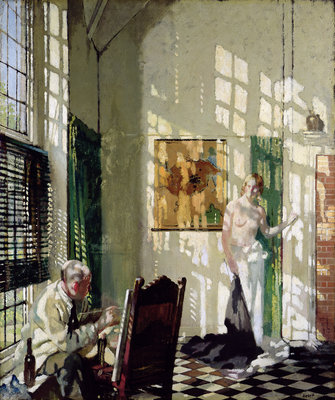 The Studio by Sir William Orpen - print