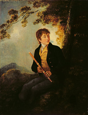 Portrait of the Artist's Son, J.C. Ibbetson Jnr., 1801 by Julius Caesar Ibbetson - print