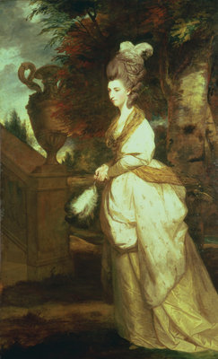 Portrait of Lady Hertford by Sir Joshua Reynolds - print