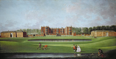 View of Temple Newsam House, c.1750 by James Chapman - print