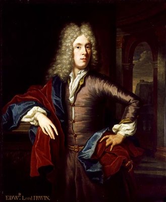 Portrait of Edward, 4th Viscount Irwin by Thomas van der Wilt - print