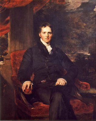 Portrait of Benjamin Gott by English School - print
