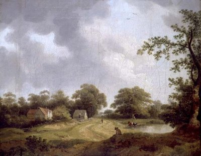 Suffolk Landscape by Ebenezer Tull - print