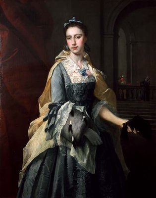 Portrait of Catherine Havers by Barthelemy Du Pan - print