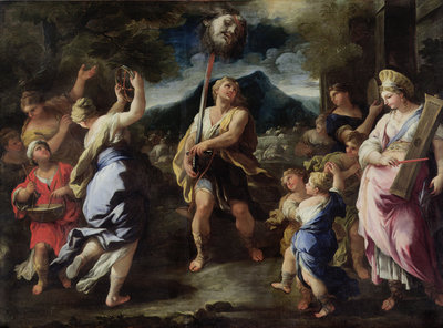 Triumph of David by Luca Giordano - print