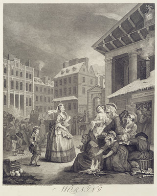 Times of the Day: Morning by William Hogarth - print
