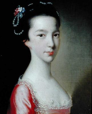 Portrait of a Girl by Joseph Wright of Derby - print