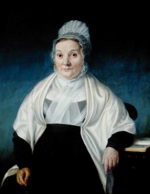 Portrait of Susannah Harvey, 1844 by W. Scott - print