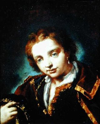 Portrait of a Young Man by Giovanni Antonio Guardi - print