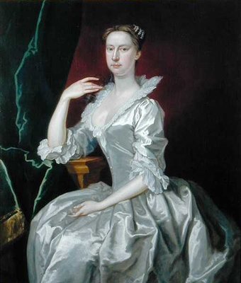 Portrait of Mrs Elizabeth Ingram by Bartholomew Dandridge - print