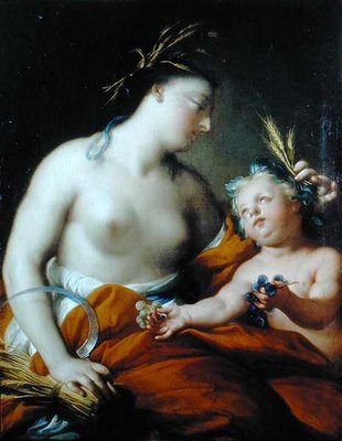Allegory of Autumn by Andrea Casali - print
