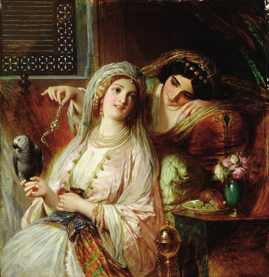 Oriental Pastime by Sir Frank Dicksee - print
