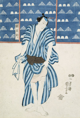 Portrait of Tunagore by Utagawa Kuniyoshi - print