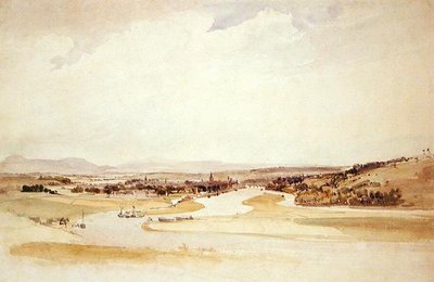 The Seine at Rouen by Thomas Shotter Boys - print