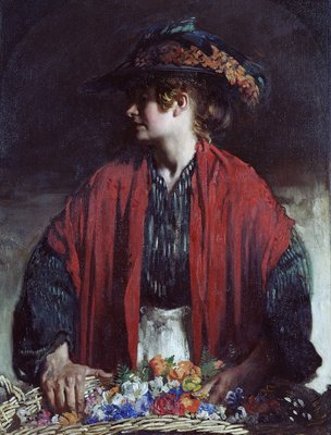 Lottie of Paradise Walk by Sir William Orpen - print
