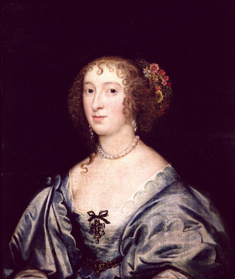 Portrait of Lady Hungate by English School - print