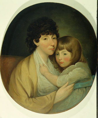 Anna Maria White by English School - print