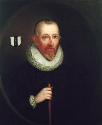 Sir John Gascoigne by English School - print