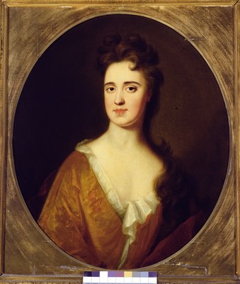 Mary Widdrington, wife of Sir John Gascoigne, 5th Baronet by English School - print
