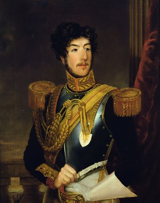 Portrait of Thomas Oliver Gascoigne by English School - print