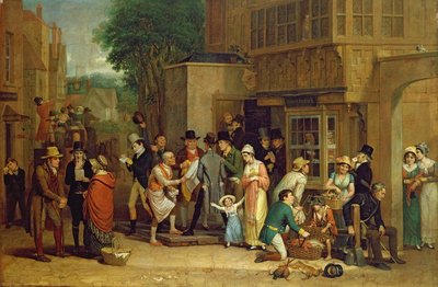 The Post Office by Edward Villiers Rippingille - print