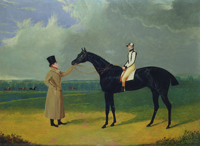 Jerry, Winner of the St. Leger 1824 by John Frederick Herring Snr - print