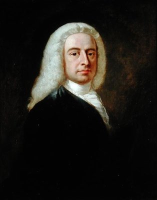 Portrait of Judge Christopher Robinson by Benjamin Wilson - print