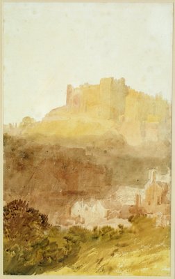 Durham Castle by Joseph Mallord William Turner - print