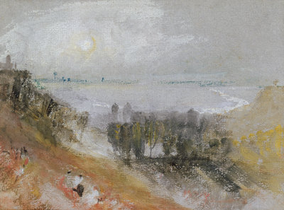 Tancarville, c.1830 by Joseph Mallord William Turner - print
