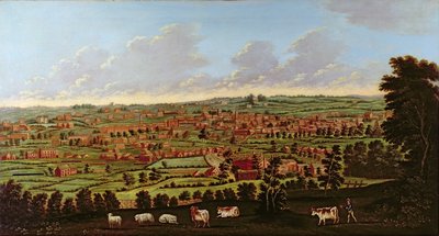 Prospect of Leeds, c.1800 by Nathan Theodore Fielding - print