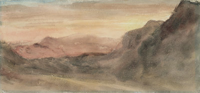 Eskhause, Scawfell, 1806 by John Constable - print