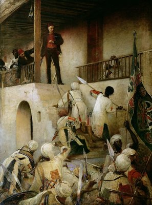 General Gordon's Last Stand by George William Joy - print