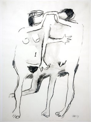 Triptych, 1959 by Kenneth Armitage - print