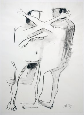 Triptych, 1959 by Kenneth Armitage - print