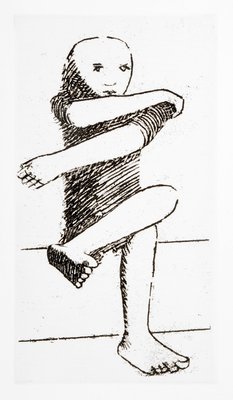 Seated Child by Kenneth Armitage - print