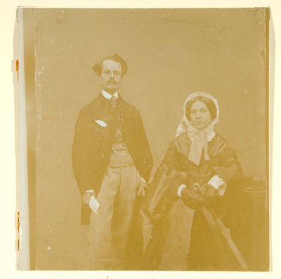 John Atkinson Grimshaw and Theodosia Grimshaw by British Photographer - print