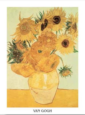 Sunflowers by Vincent Van Gogh - print